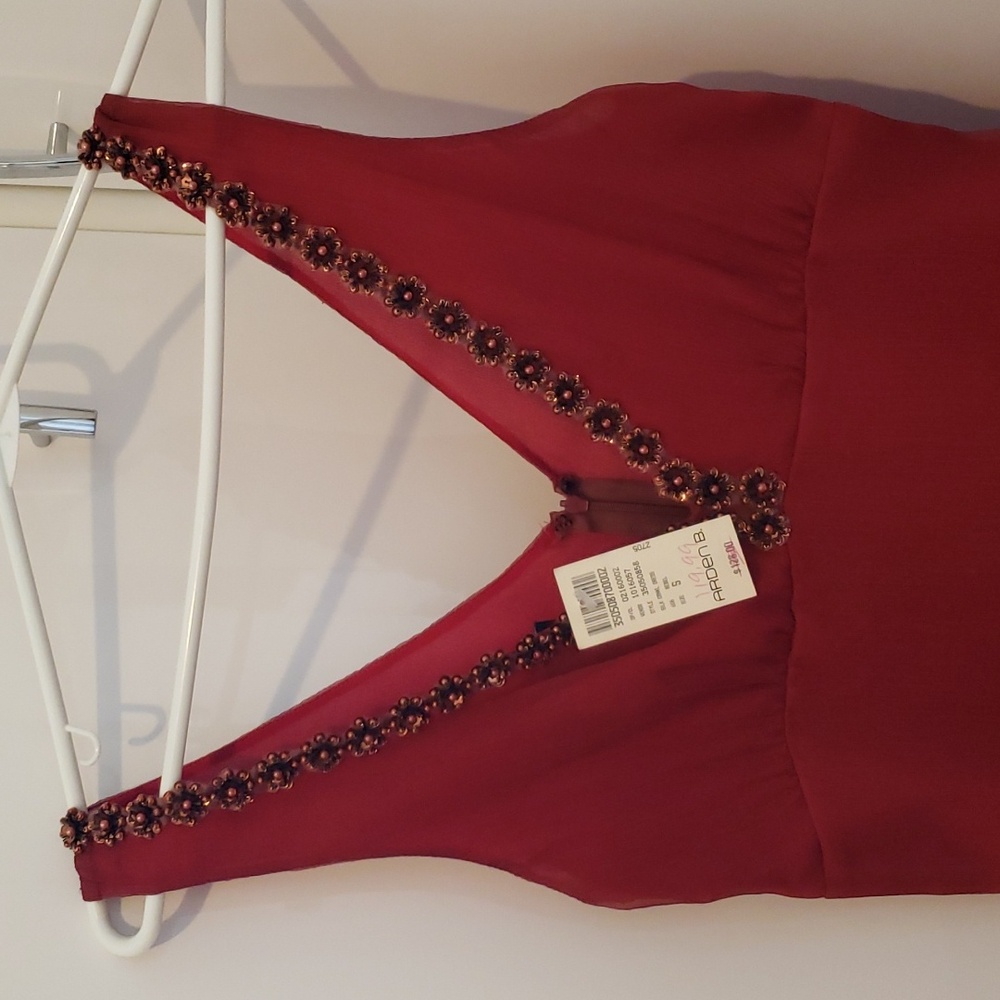 Arden B red dress